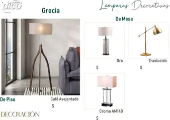 Vista previa de Muebles Dico catálogo Decoración, nuevo folleto de la tienda, válido en México a partir del 09.12.2025 | Página: 49 | Productos: Café, Mesa