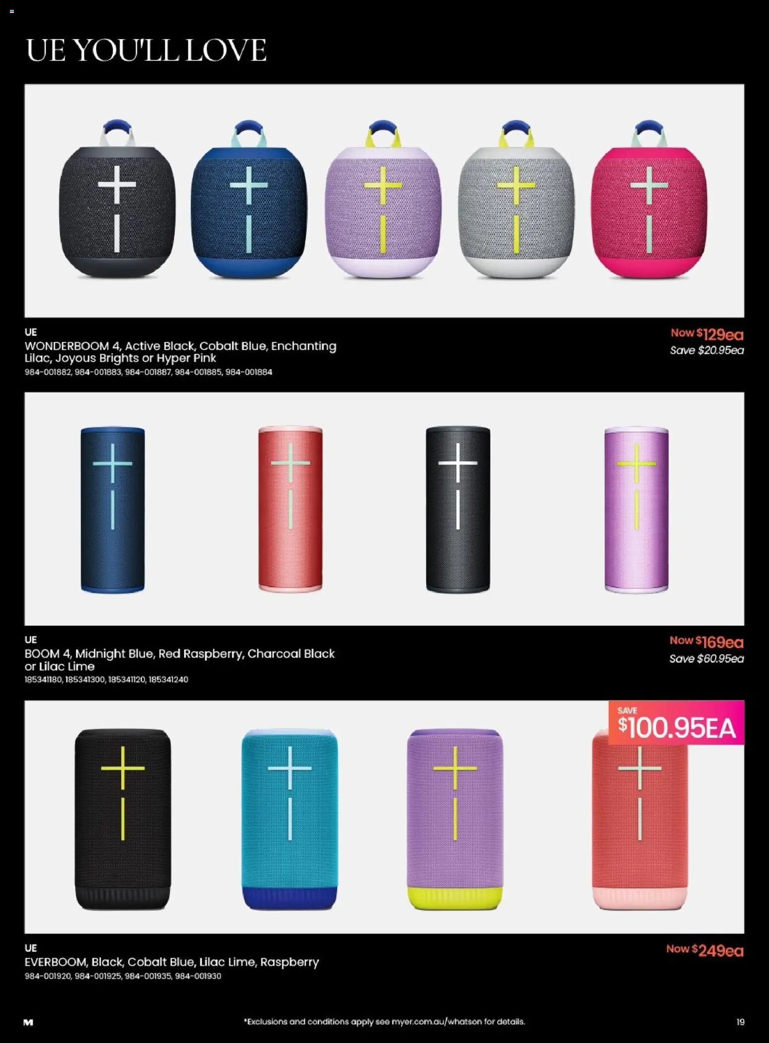 Myer catalogue - valid from 17.11.2025 | Page: 19 | Products: Lime, Raspberry