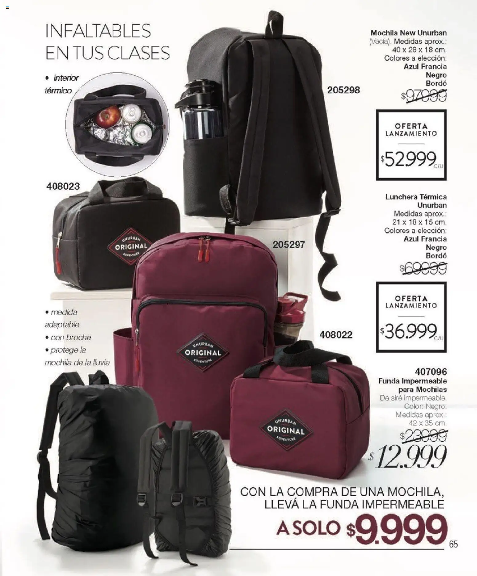 Violetta - Violetta Cosméticos │ válido desde el 05.02.2026 | Página: 65 | Productos: Térmica, Mochila