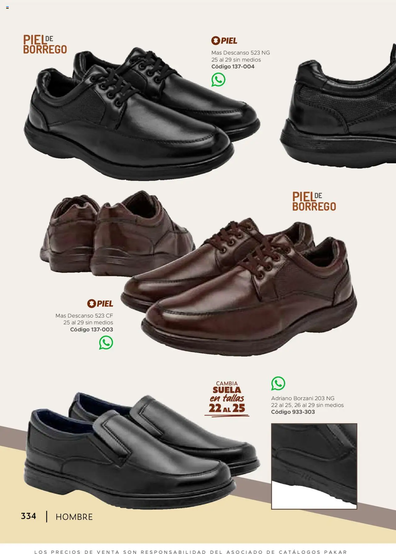 Nuevas ofertas de SC Pakar válidas en toda la República Mexicana desde el 24.07.2025. ¡Encuentra las mejores ofertas en SC Pakar - Catálogo Hombre otoño / invierno! | Página: 334