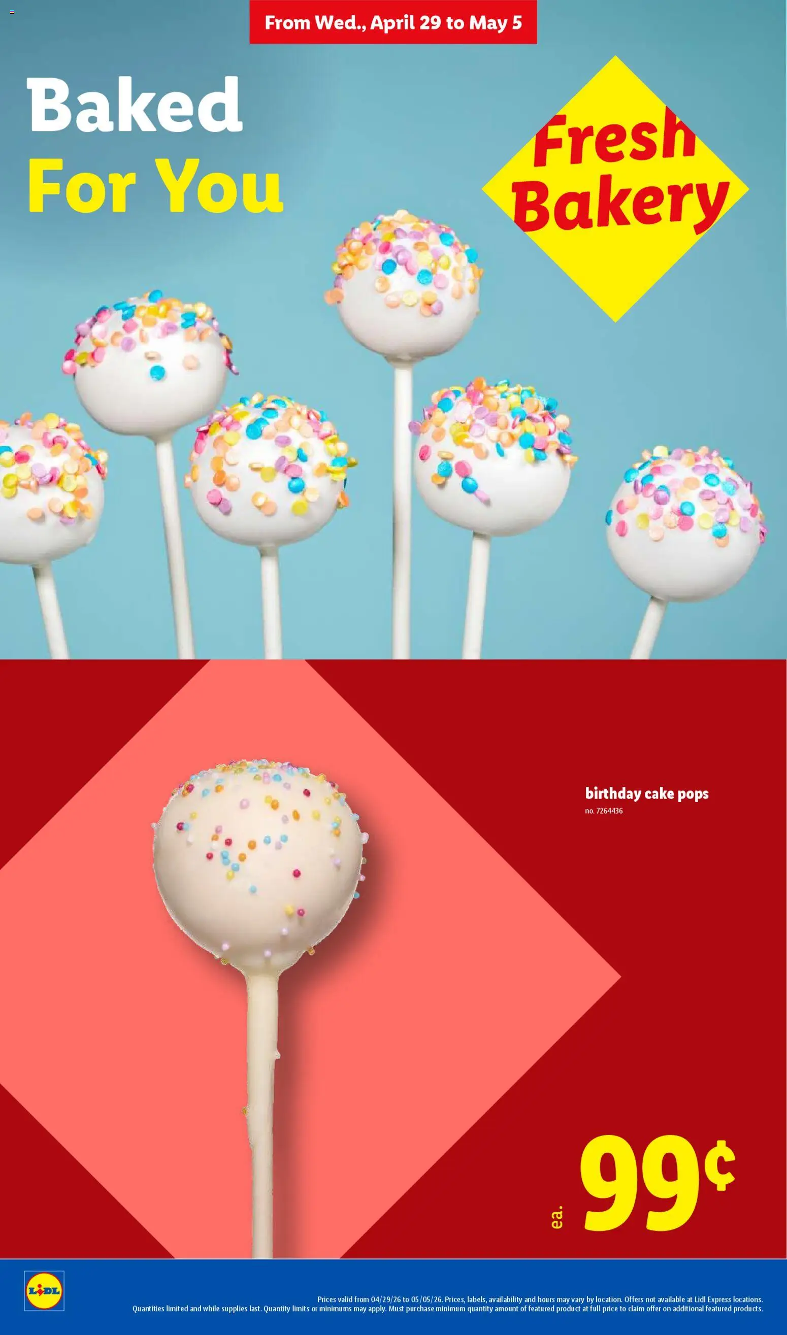 Lidl Weekly Ad - valid from 29.04.2026 | Page: 8 | Products: Bakery