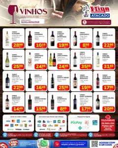 Higa Atacado ofertas Especial de Vinhos - Pré-Visualização do folheto da loja Higa Atacado, válido de 02.04.2026 | Página: 1