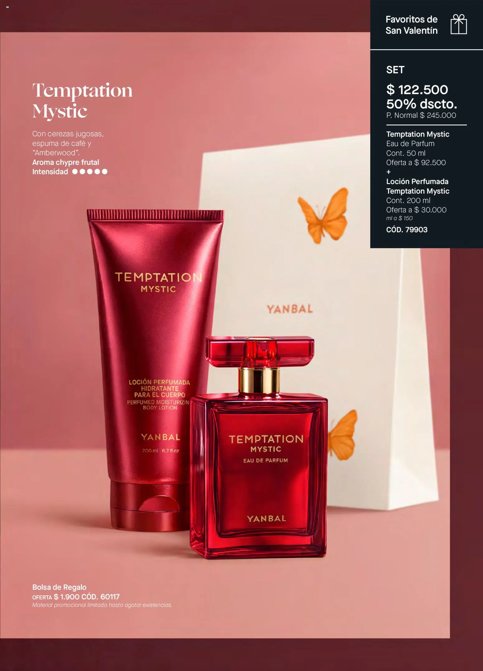 Yanbal revista - valida desde el 31.01.2026 | Página: 13 | Productos: Bolsa, Loción, Cerezas, Café