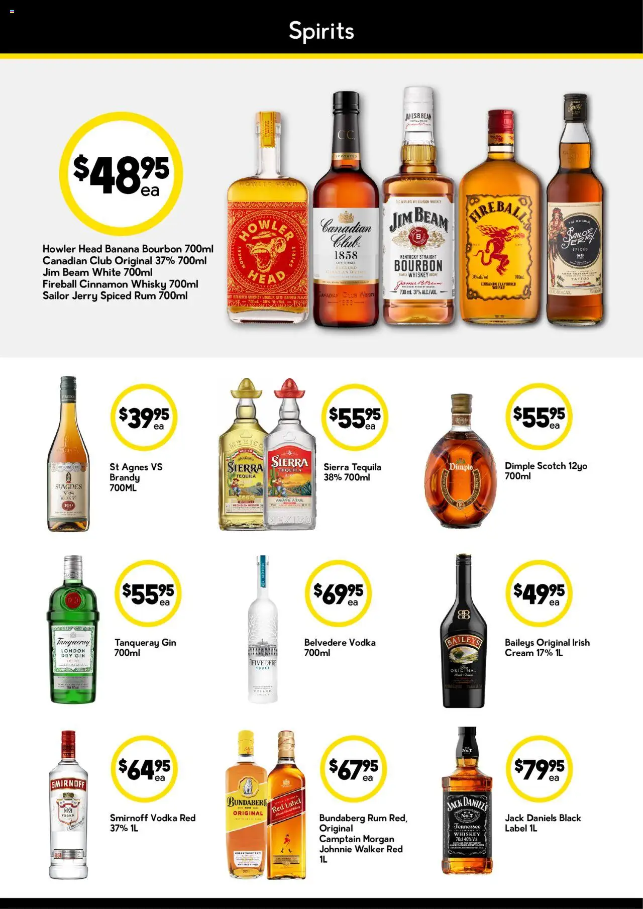 Drakes catalogue - valid from 06.08.2025 | Page: 4 | Products: Bourbon, Gin, Vodka, Scotch