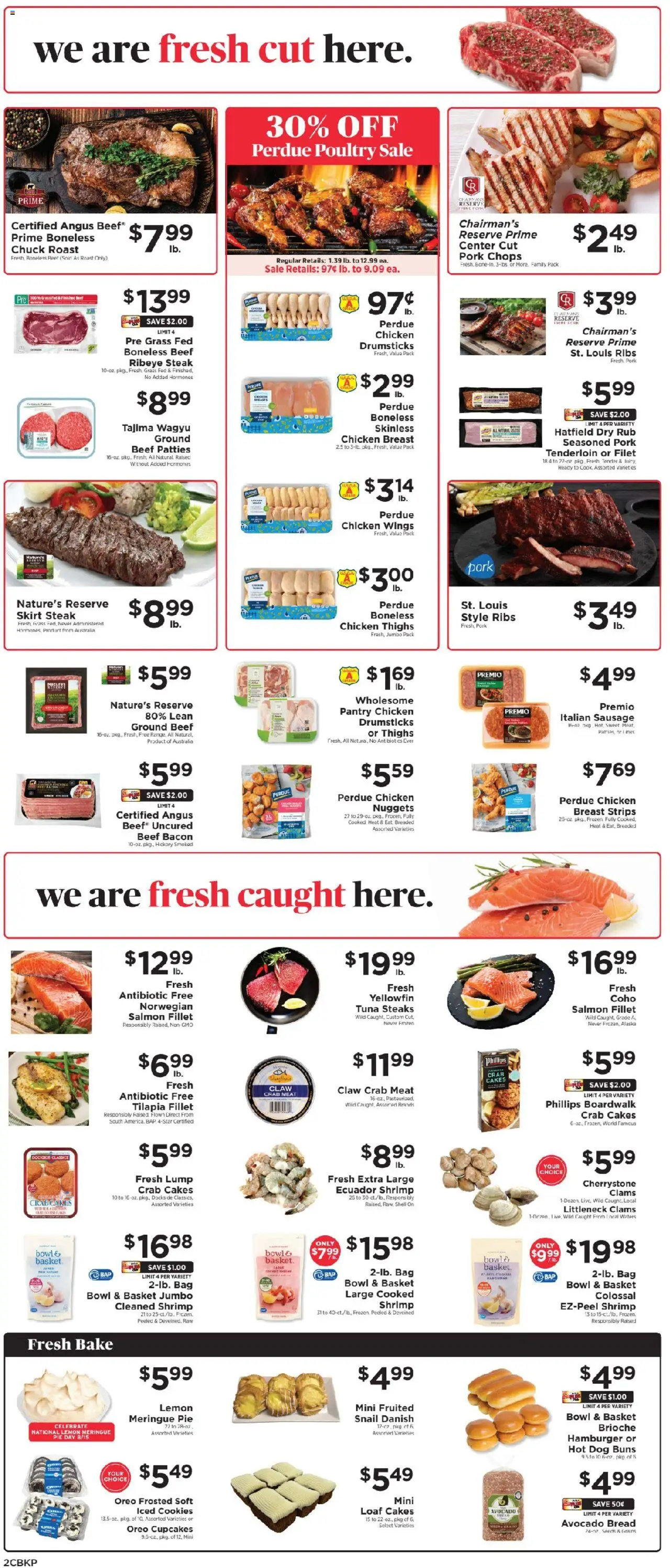 ShopRite Weekly Ad 2 - valid from 10.08.2025 | Page: 2 | Products: Basket, Pork, Beef, Lemon