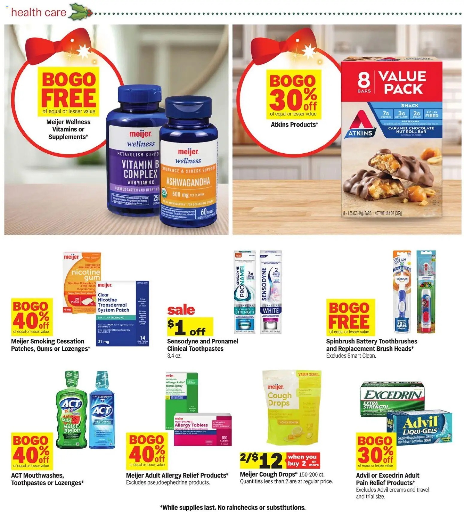 Meijer Weekly Ad - MI - valid from 19.11.2025 | Page: 33 | Products: Chocolate, Water, Lemon, Melon