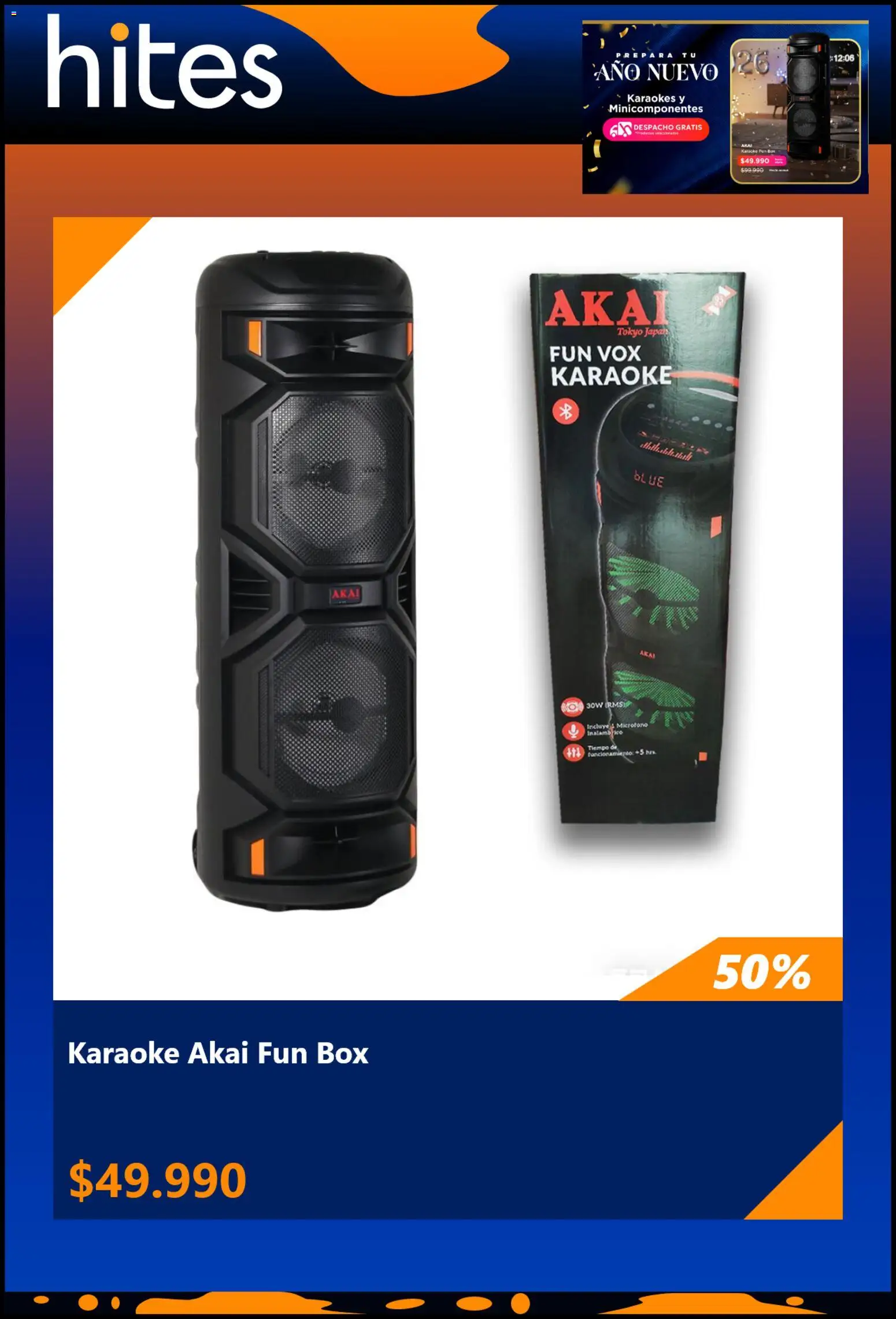 Hites ofertas  │ válido desde el 23.12.2025 | Página: 6 | Productos: Micrófono