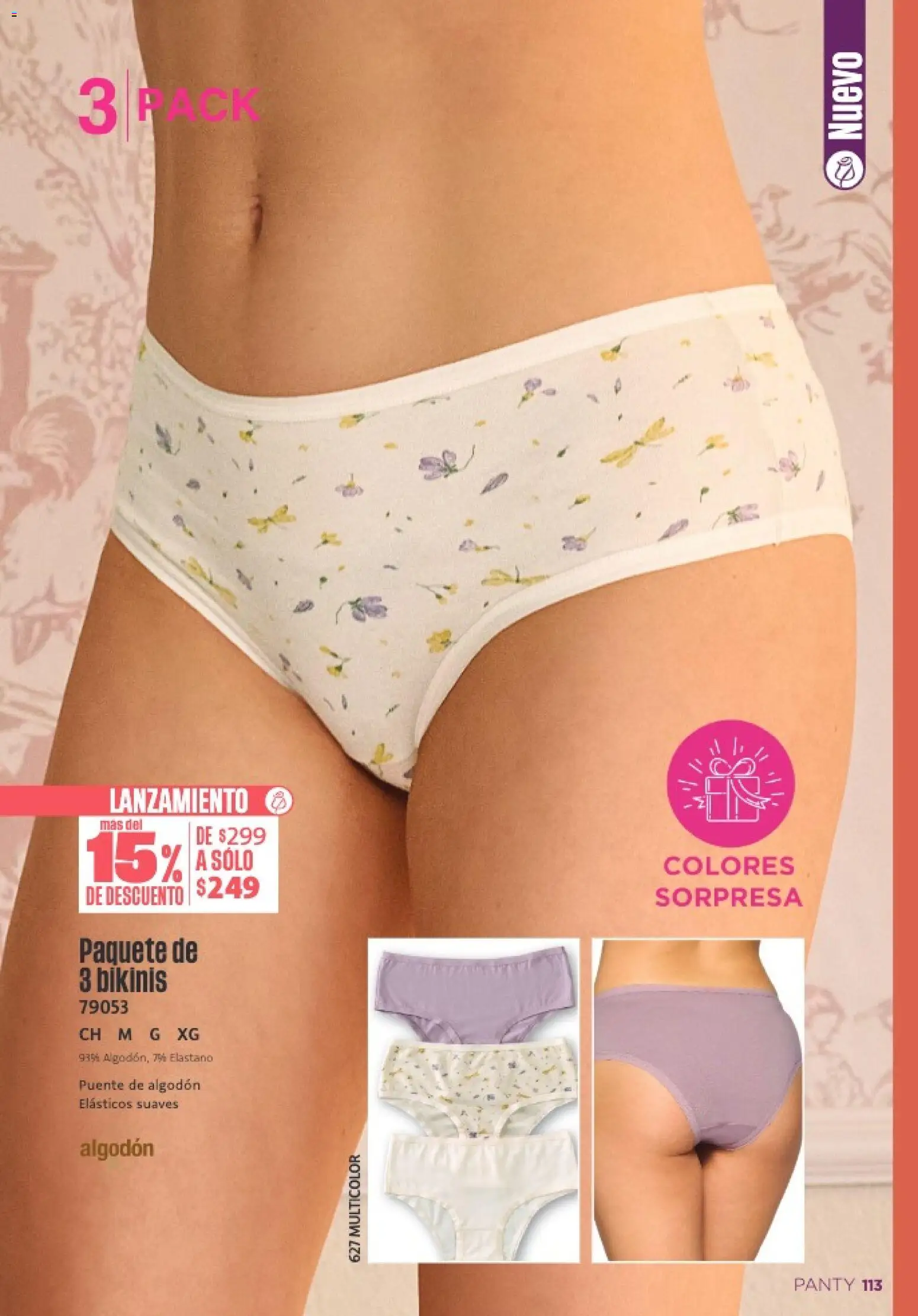 Nuevas ofertas de Ilusión válidas en toda la República Mexicana desde el 01.02.2026. ¡Encuentra las mejores ofertas en Ilusión catálogo Primavera! | Página: 115 | Productos: Algodón