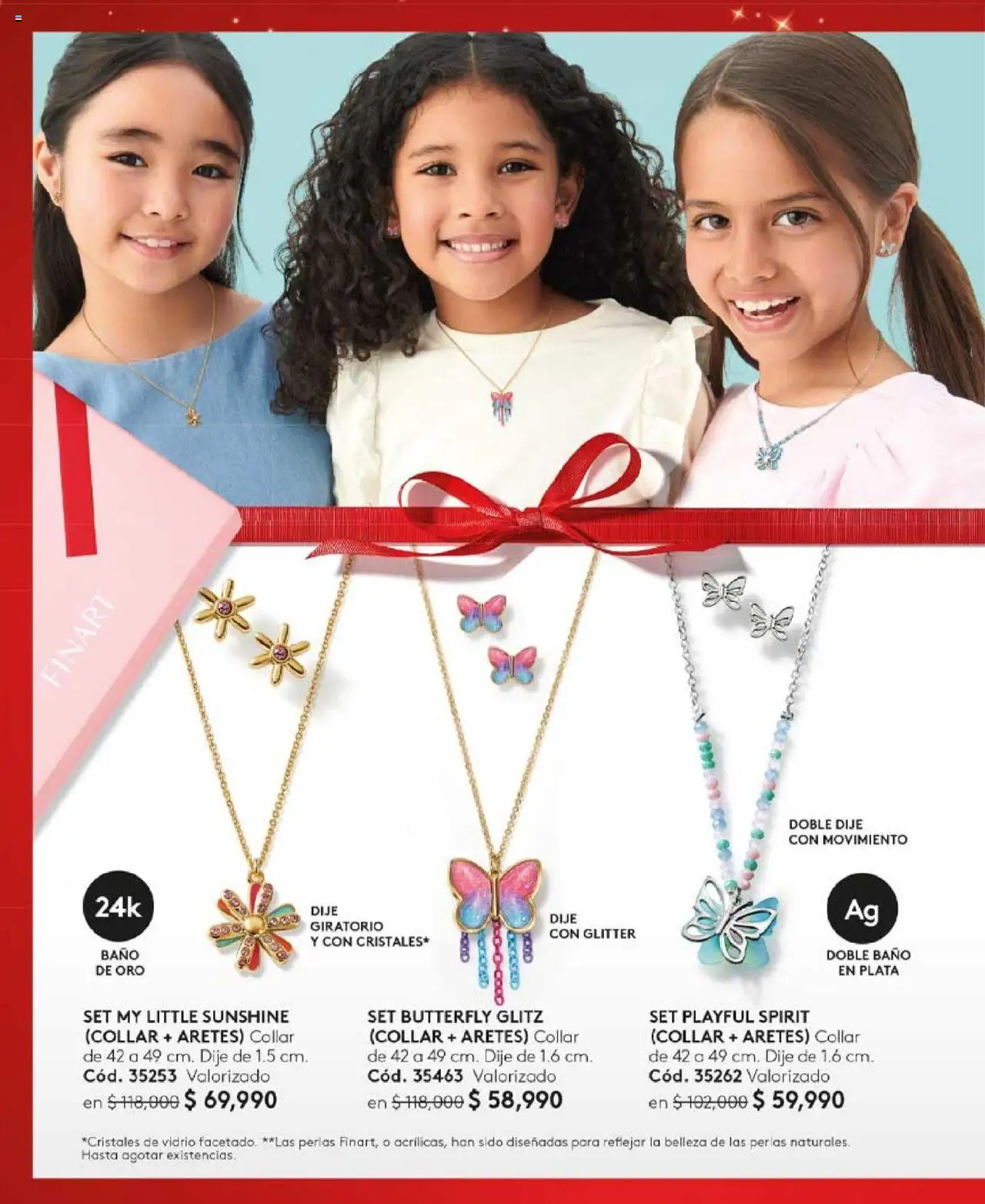 Ésika revista - valida desde el 14.10.2025 | Página: 118 | Productos: Aretes, Baño, Collar, Dije