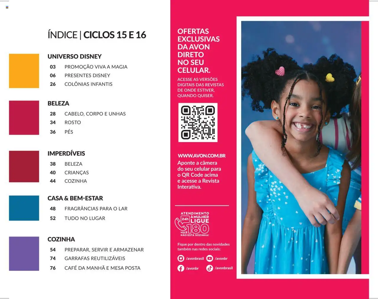 Avon Folheto - válido de 26.09.2025 | Página: 4 | Produtos: Celular, Mesa, Café, Câmera