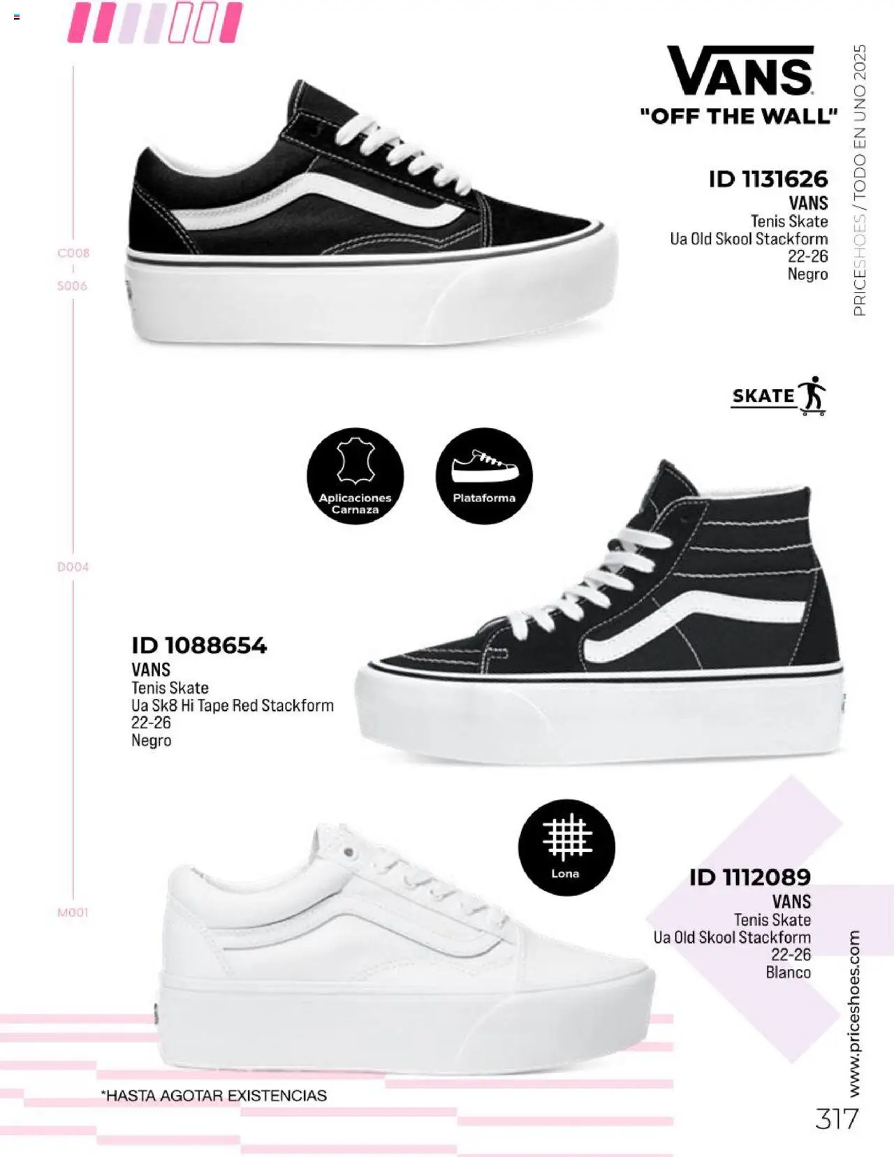 Nuevas ofertas de Price Shoes válidas en toda la República Mexicana desde el 05.05.2025. ¡Encuentra las mejores ofertas en Price Shoes catálogo Todo En 1 2025! | Página: 315 | Productos: Tenis, Lona