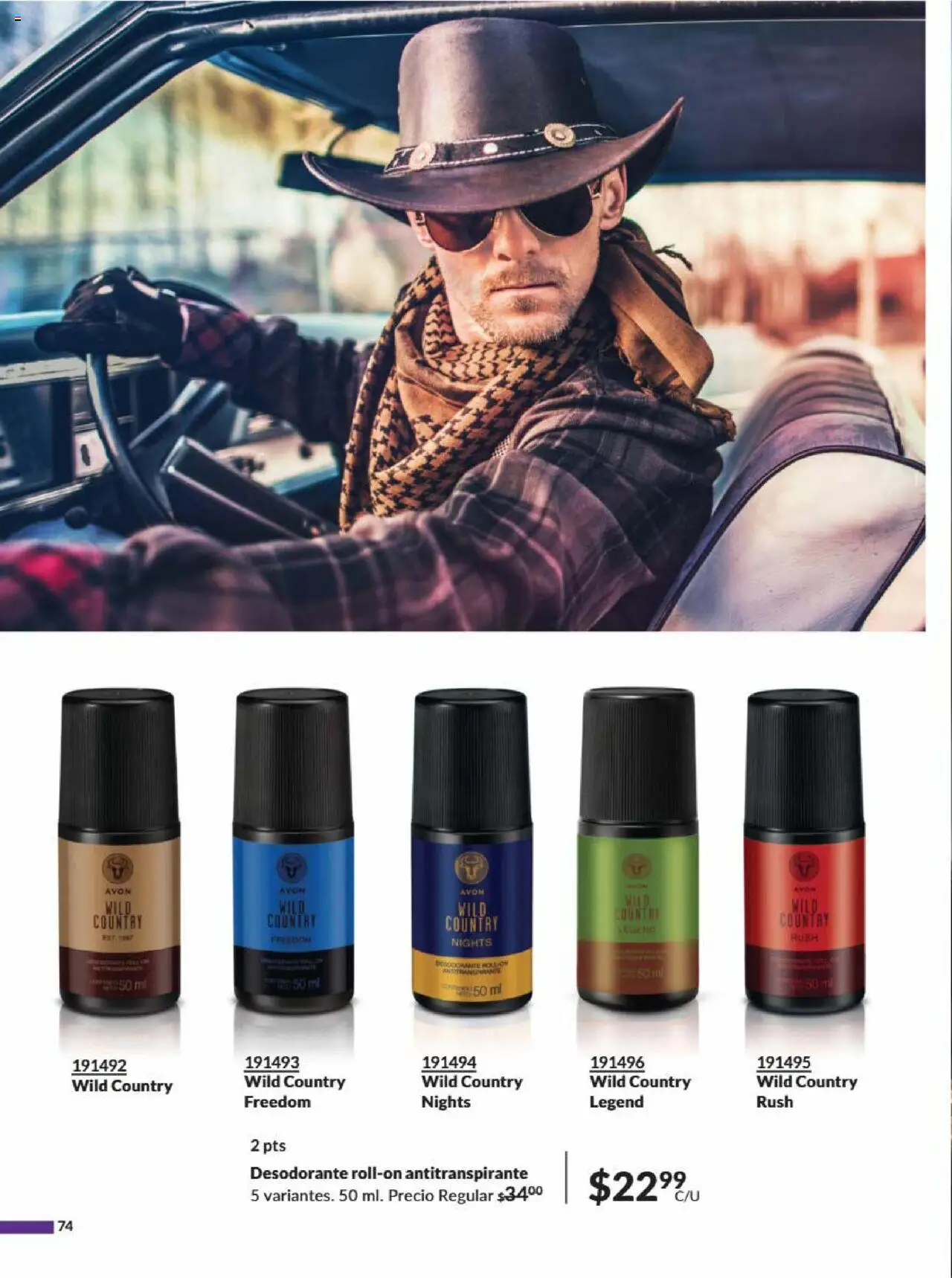 Nuevas ofertas de AVON válidas en toda la República Mexicana desde el 09.08.2025. ¡Encuentra las mejores ofertas en AVON - Campaña 13 2025! | Página: 82 | Productos: Desodorante, Antitranspirante