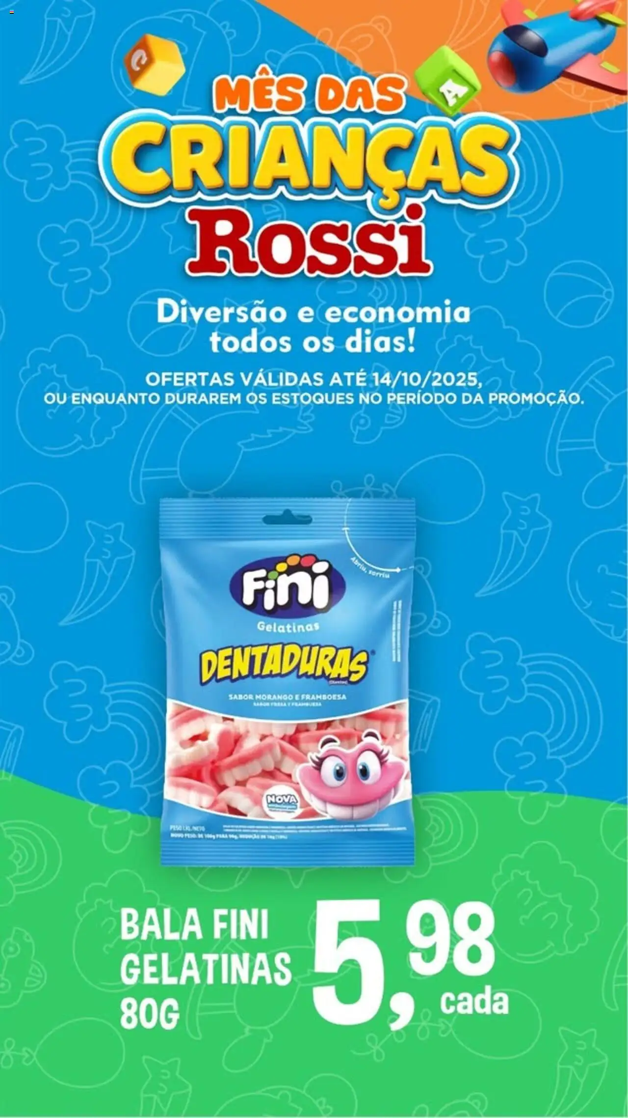 Rossi Supermercados Folheto - válido de 09.10.2025 | Página: 3 | Produtos: Bala