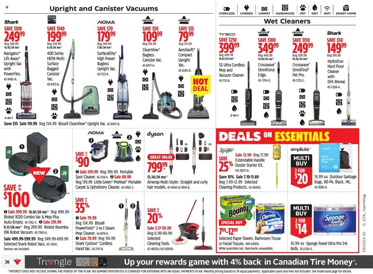 Canadian Tire flyer valid from 30.05.2025 | Page: 34 | Products: Game, Robot, Sponge, Carpet