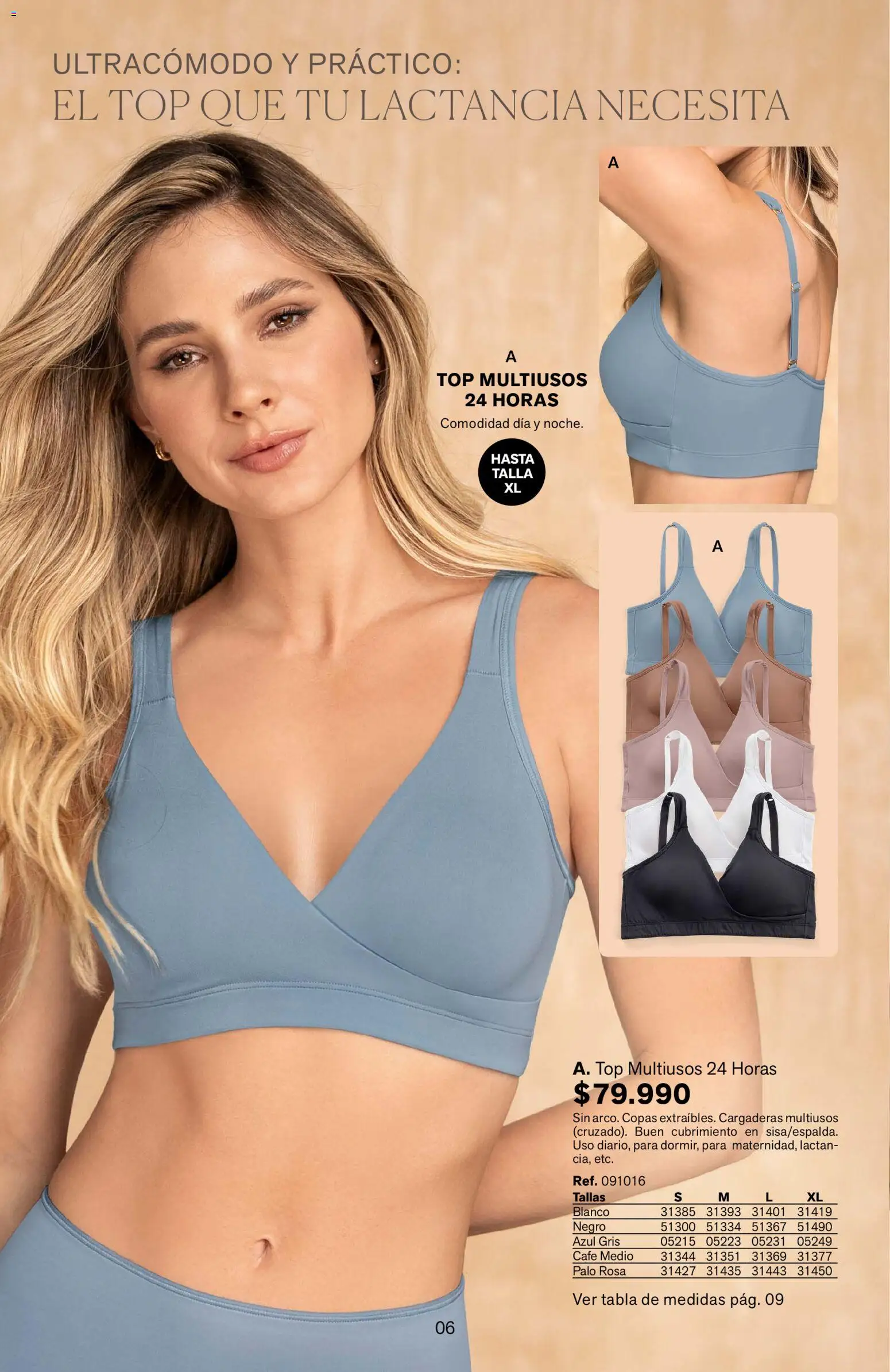 Leonisa revista - valida desde el 16.03.2026 | Página: 6 | Productos: Top, Café