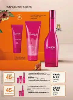 Vista previa de folleto Natura catálogo  - Ciclo 6 de la Natura válido desde 31.03.2026 | Página: 12 | Productos: Jabón, Crema, EAU de Toilette