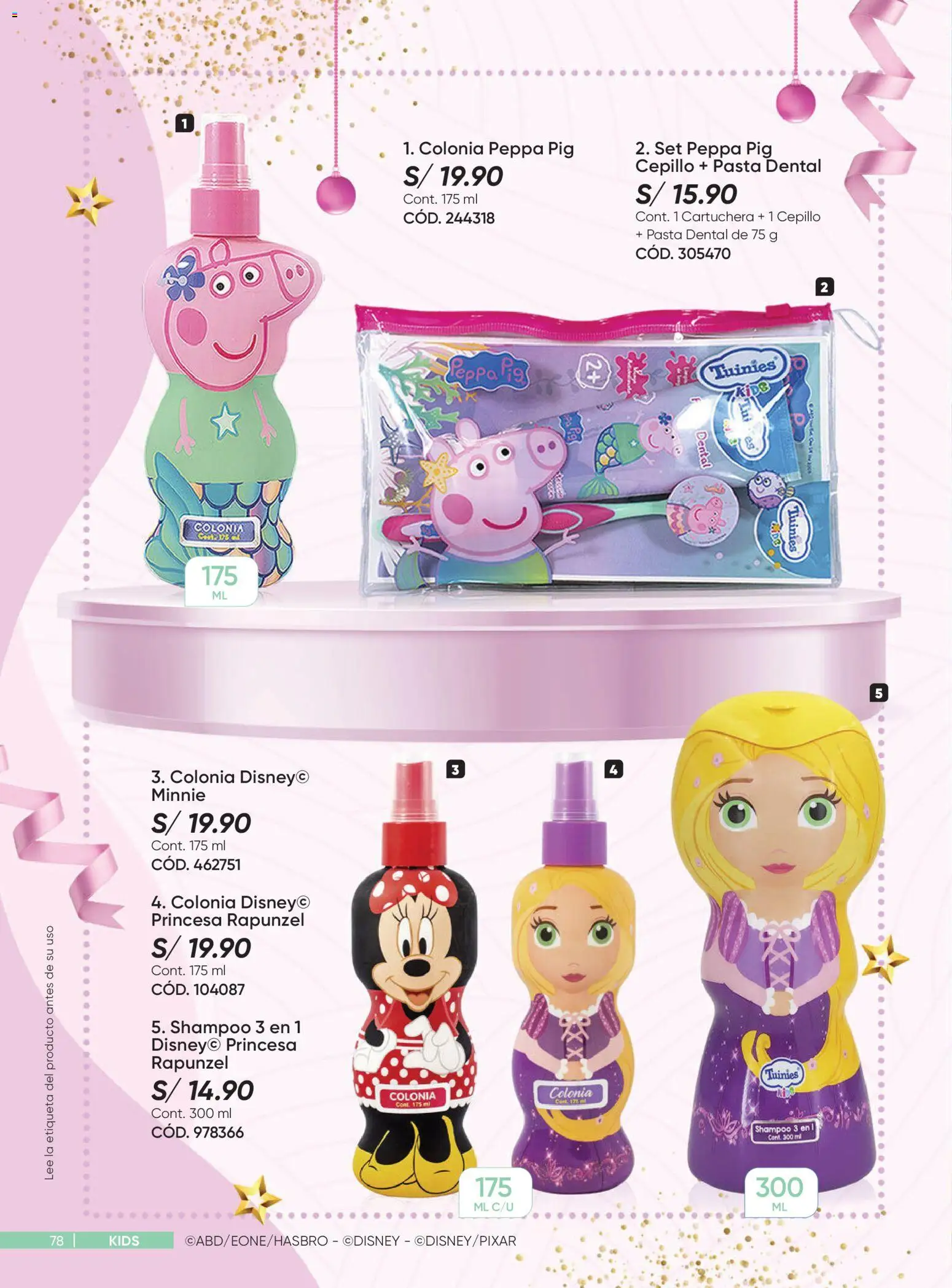 Catálogo Azzorti válido desde 03.11.2025 | Página: 78 | Productos: Shampoo, Pasta dental, Pasta