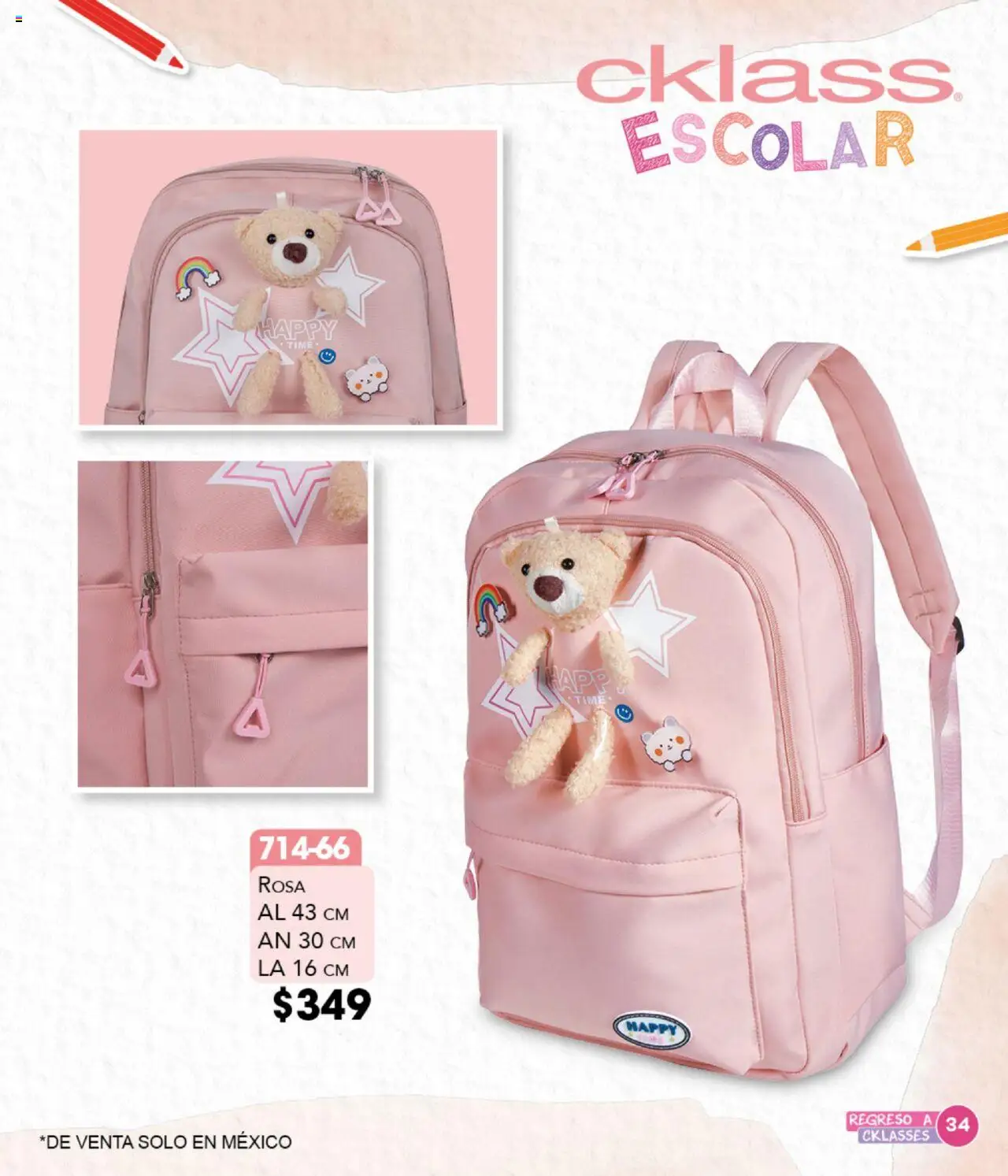 Nuevas ofertas de Cklass válidas en toda la República Mexicana desde el 18.08.2025. ¡Encuentra las mejores ofertas en Cklass - Catálogo Regreso a Clases! | Página: 35