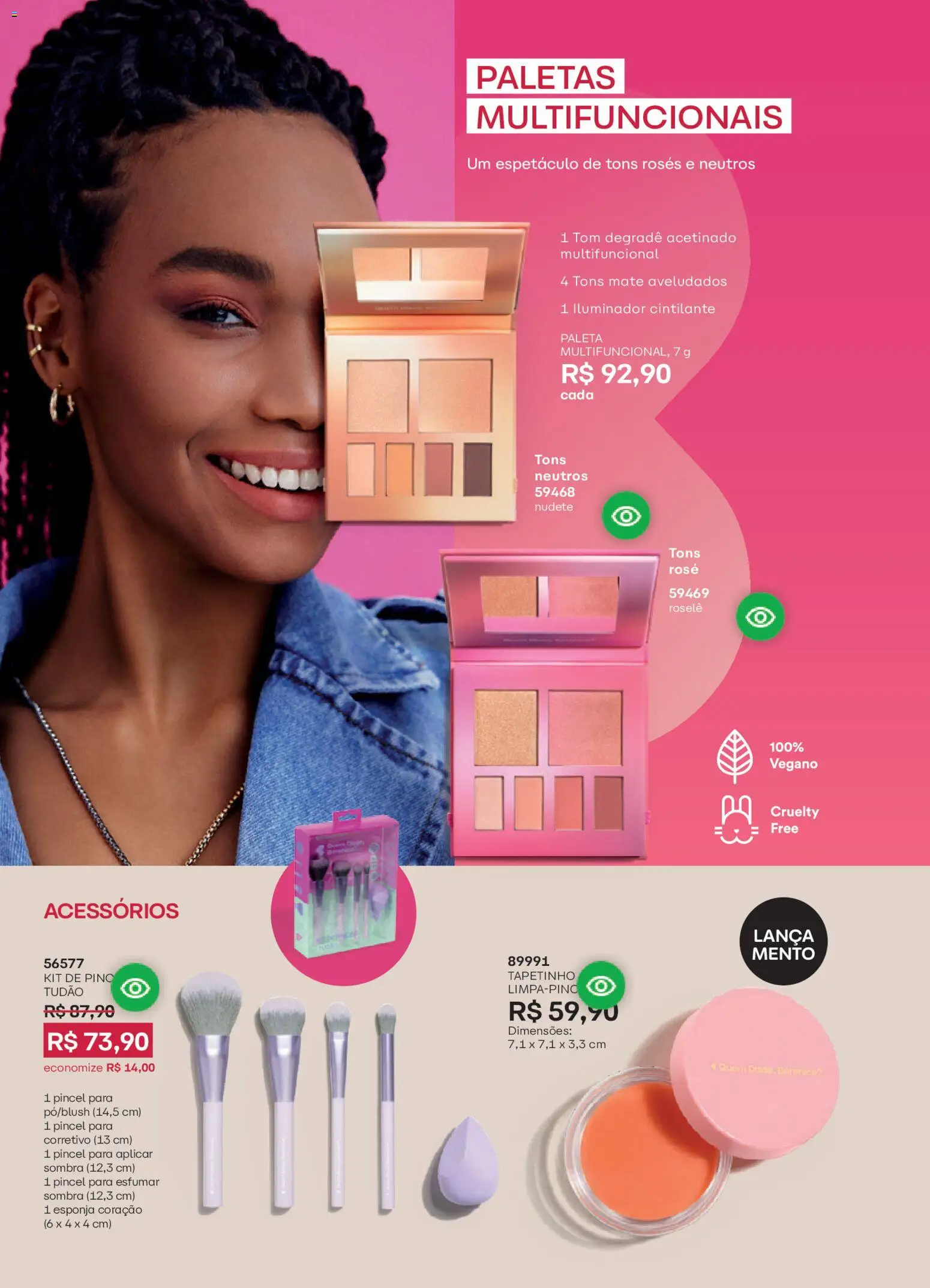 O Boticário Folheto - válido de 26.12.2025 | Página: 152 | Produtos: Corretivo, Pincel, Multifuncional, Iluminador