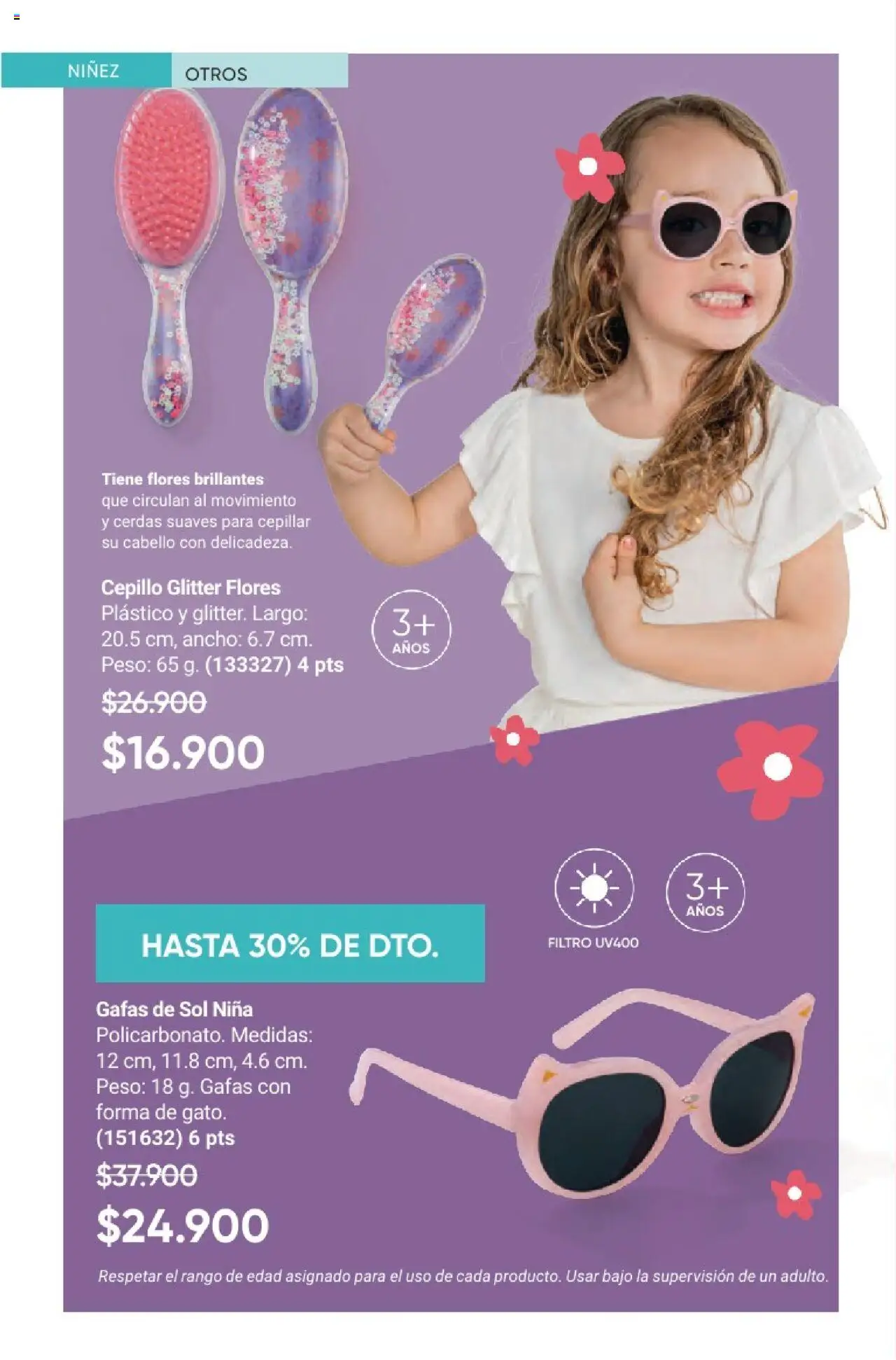 Avon revista - valida desde el 18.06.2025 | Página: 93 | Productos: Gafas de sol, Glitter, Peso, Cepillo