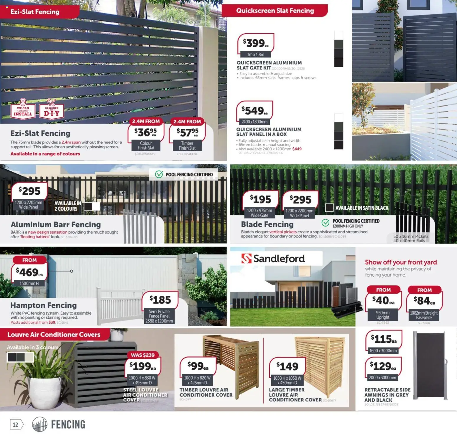 Stratco catalogue - valid from 23.01.2026 | Page: 12 | Products: Box, Fence, Gate, Painting