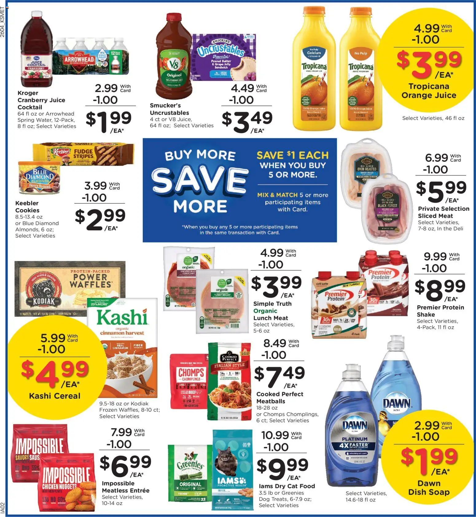 King Soopers Weekly Ad - valid from 25.02.2026 | Page: 5 | Products: Vitamin, Cat Food, Butter, Oven