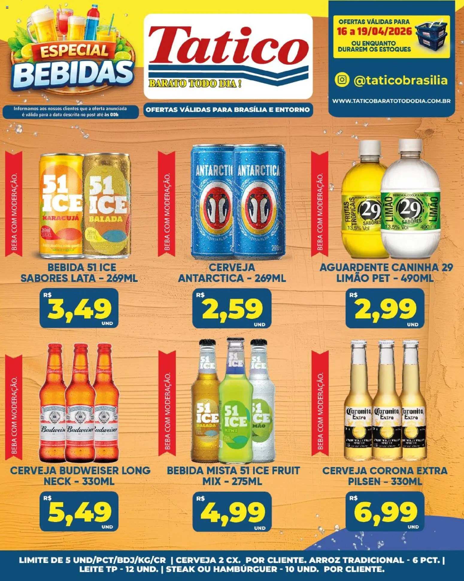 Tatico Folheto - válido de 18.04.2026 | Página: 30 | Produtos: Maracujá, Cerveja, Arroz, Kiwi
