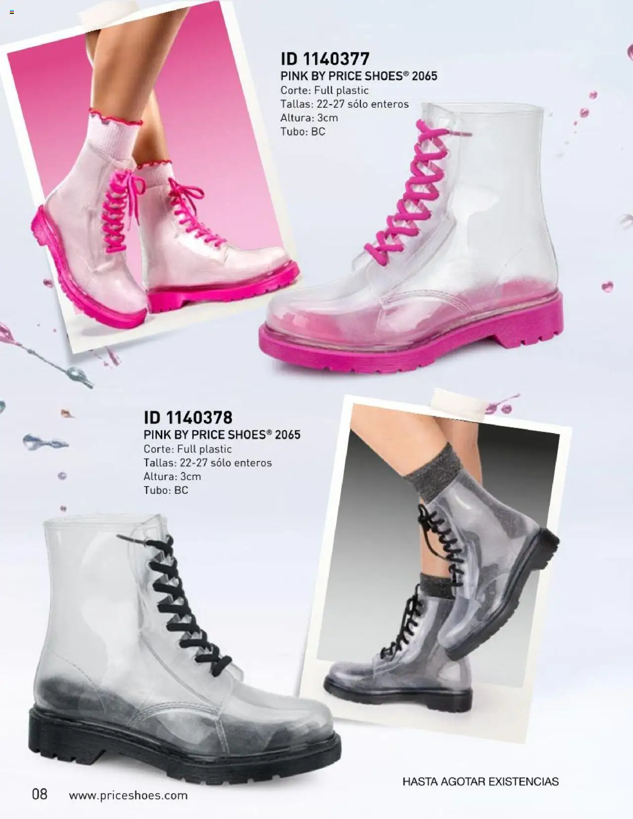 Nuevas ofertas de Price Shoes válidas en toda la República Mexicana desde el 22.05.2025. ¡Encuentra las mejores ofertas en Price Shoes -  Catálogo Botas De Lluvia 2025 ! | Página: 8