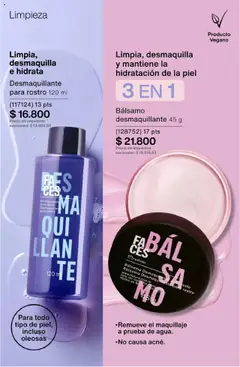 Vista previa Natura - Catálogo Ciclo 15 válido desde el 01.10.2025 | Página: 166 | Productos: Maquillaje, Desmaquillante, Bálsamo