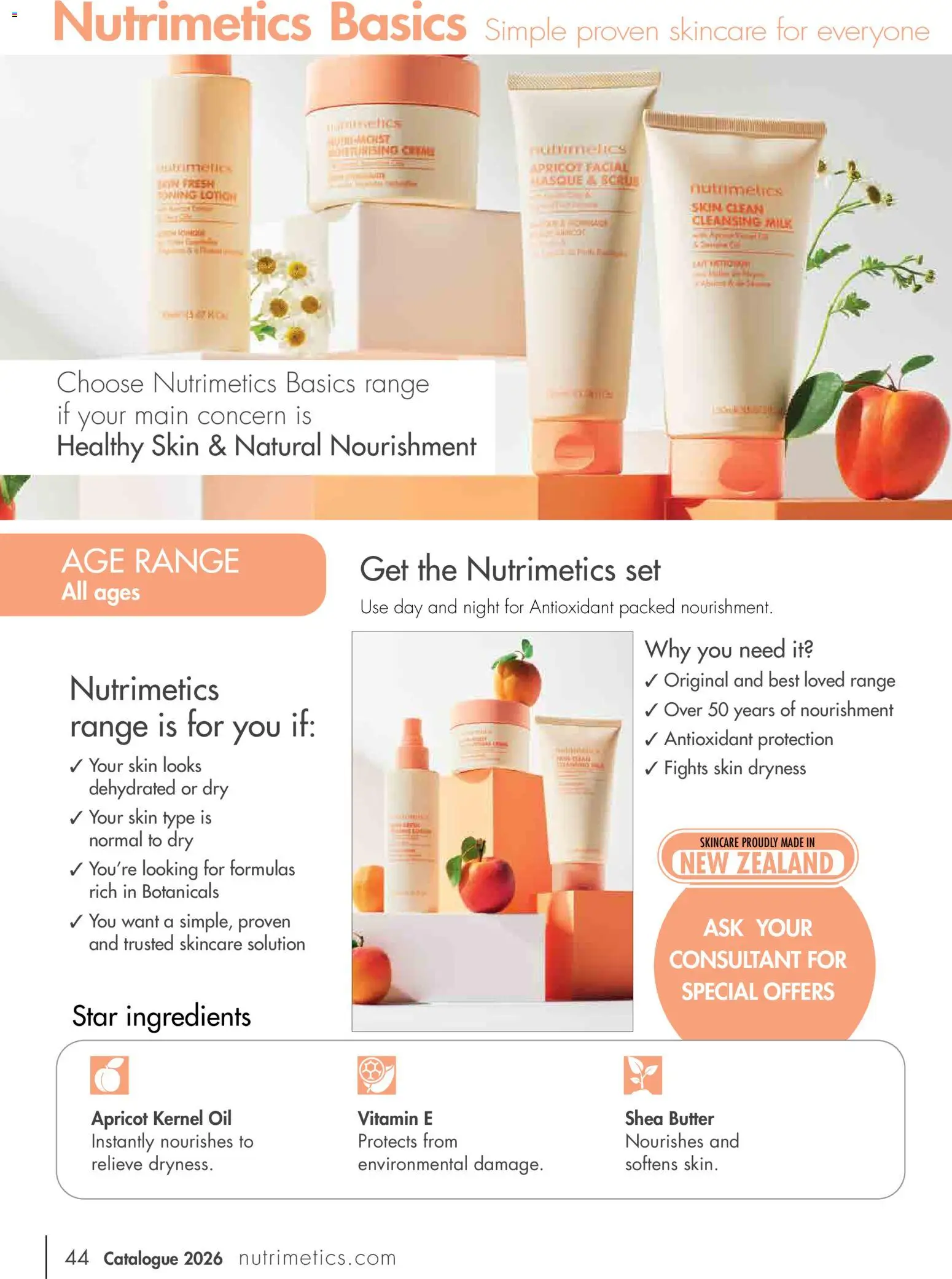 Nutrimetics catalogue - valid from 01.01.2026 | Page: 44 | Products: Milk, Butter, Oil, Dryness