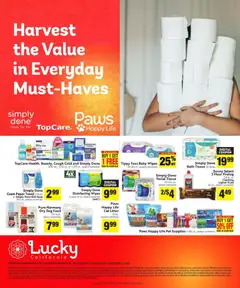 Preview of Lucky Supermarkets weekly ads valid from 05.11.2025 | Page: 6 | Products: Wire, Dog Food, Cat Litter, Lighter