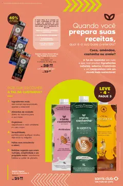 Sam's Club Folheto - válido de 20.08.2025 | Página: 5 | Produtos: Café, Chocolate, Baixo, Açúcar