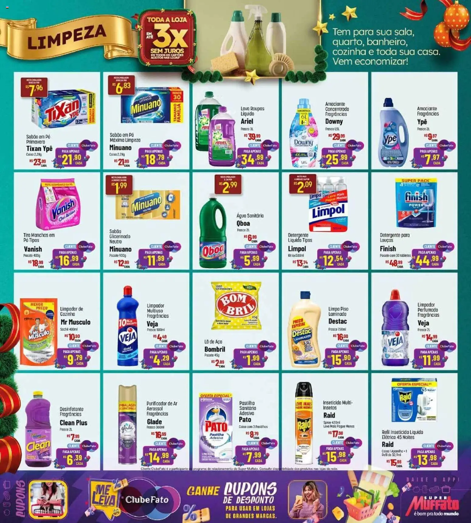 Max Atacadista Folheto - válido de 17.11.2025 | Página: 16 | Produtos: Purificador de ar, Caixa, Perfumes, Água sanitária