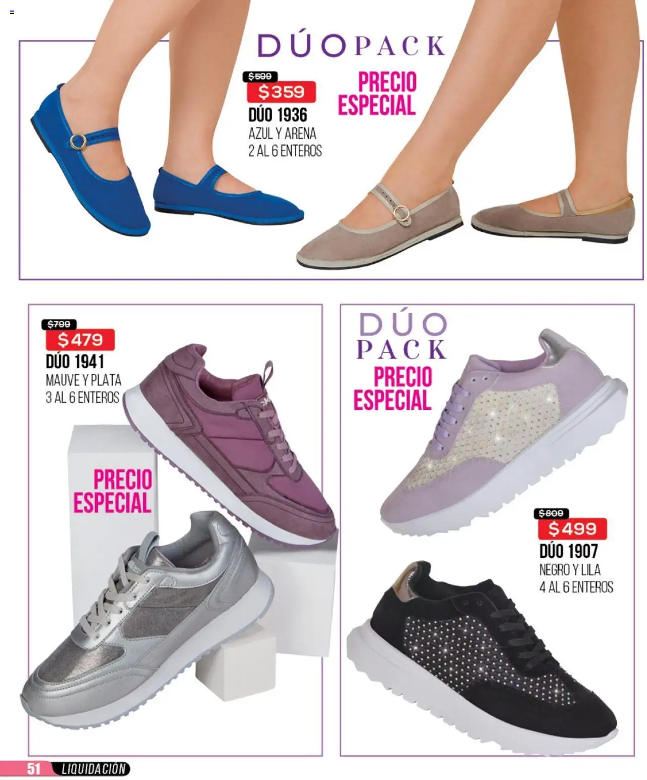 Nuevas ofertas de Cklass válidas en toda la República Mexicana desde el 09.09.2025. ¡Encuentra las mejores ofertas en Cklass - Catálogo Liquidacion Calzado! | Página: 52