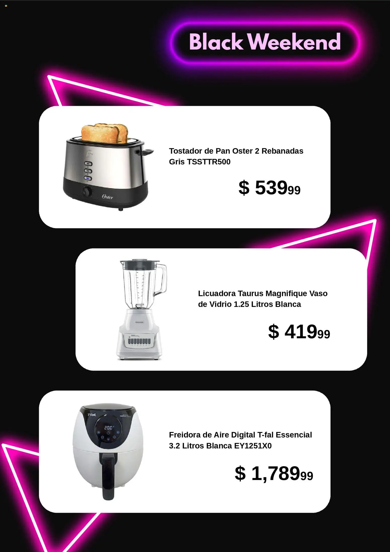 Nuevas ofertas de Waldo's válidas en toda la República Mexicana desde el 28.11.2025. ¡Encuentra las mejores ofertas en Waldo's Black Friday! | Página: 4 | Productos: Pan, Freidora de aire, Licuadora, Freidora