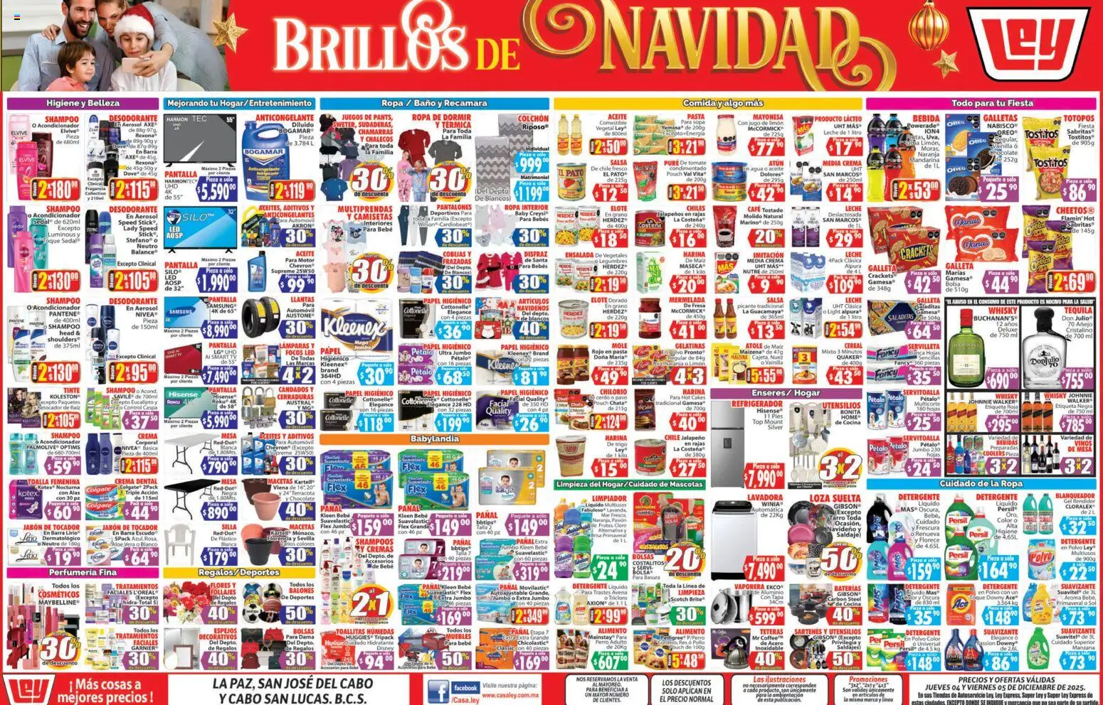 Nuevas ofertas de Casa Ley válidas en toda la República Mexicana desde el 04.12.2025. ¡Encuentra las mejores ofertas en Casa Ley folleto Autoservicio! | Página: 2 | Productos: Fresa, Agua, Lavadora, Barra