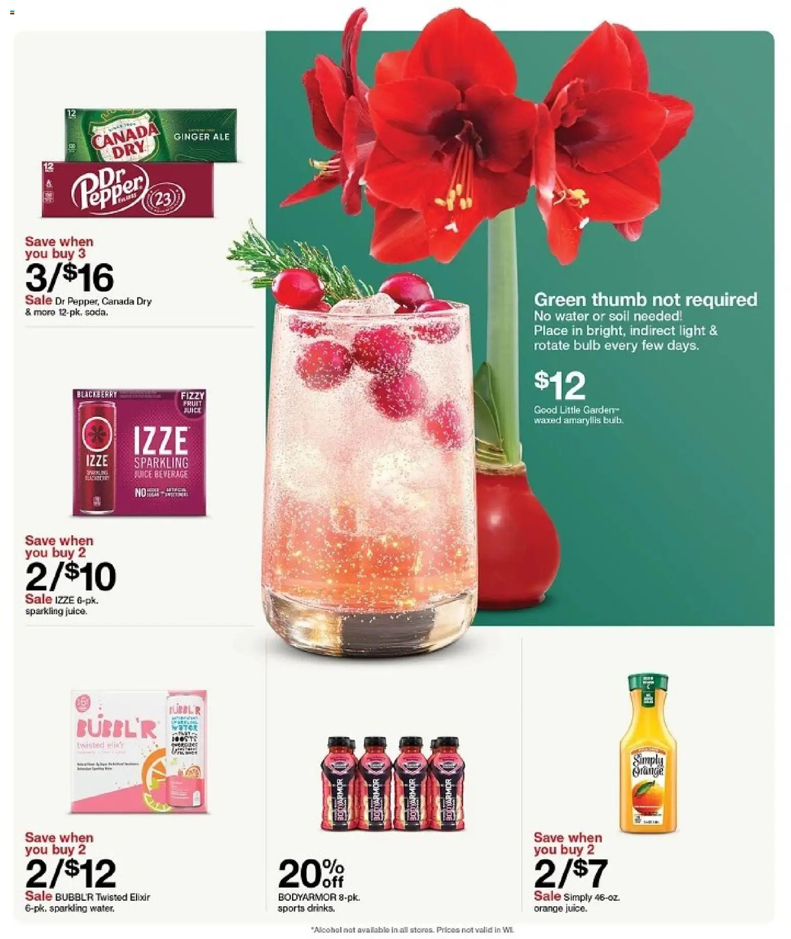 Target Weekly Ad - valid from 02.11.2025 | Page: 40 | Products: Ginger, Juice, Water