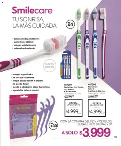 Vista previa Violetta catálogo válido desde el 09.10.2025 | Página: 105 | Productos: Cepillo, Mango, Medias, Hilo dental