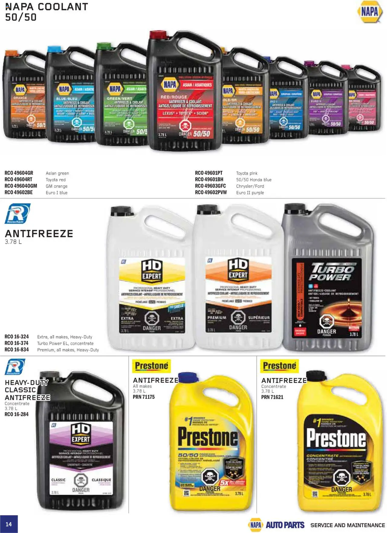 NAPA Auto Parts flyer valid from 01.07.2025 | Page: 14