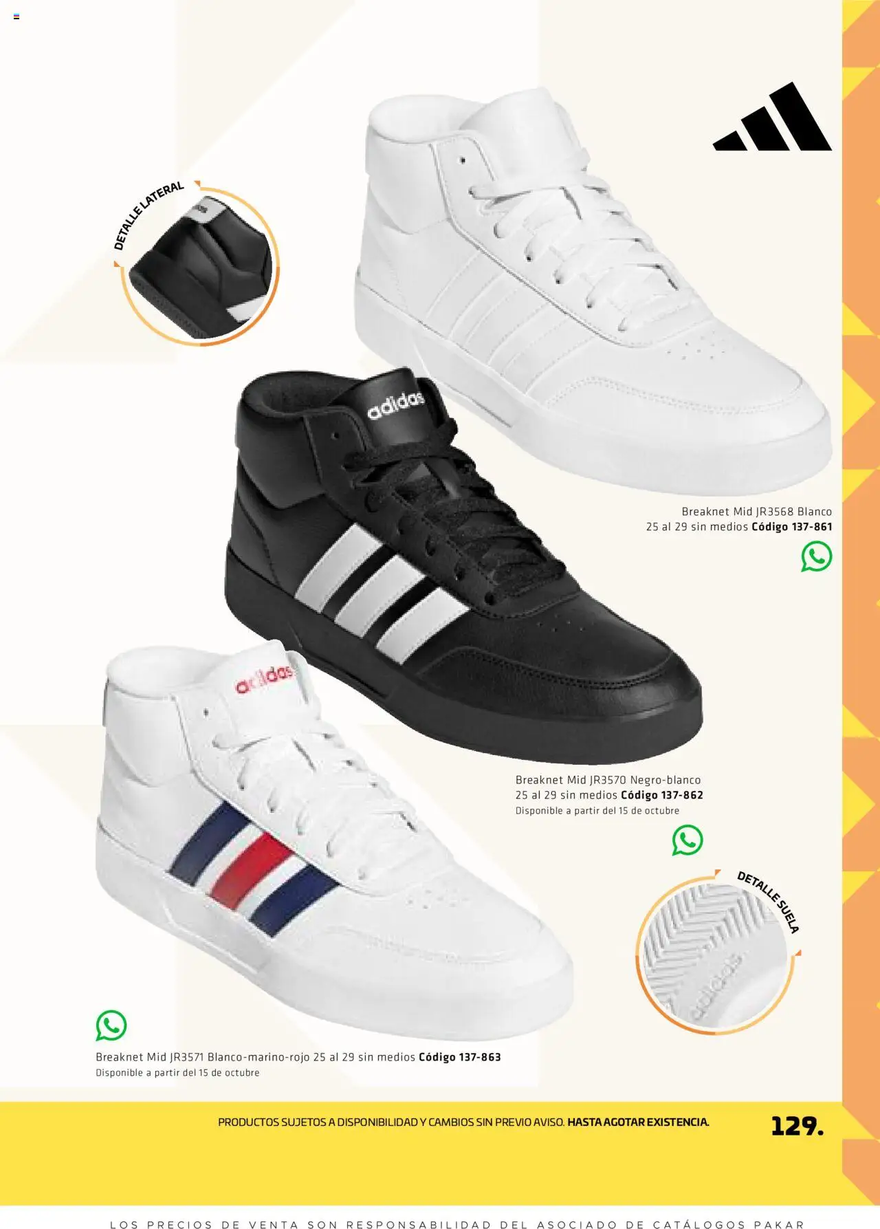 Nuevas ofertas de SC Pakar válidas en toda la República Mexicana desde el 29.08.2025. ¡Encuentra las mejores ofertas en SC Pakar - Catálogo Otoño Men Tomo 1! | Página: 129