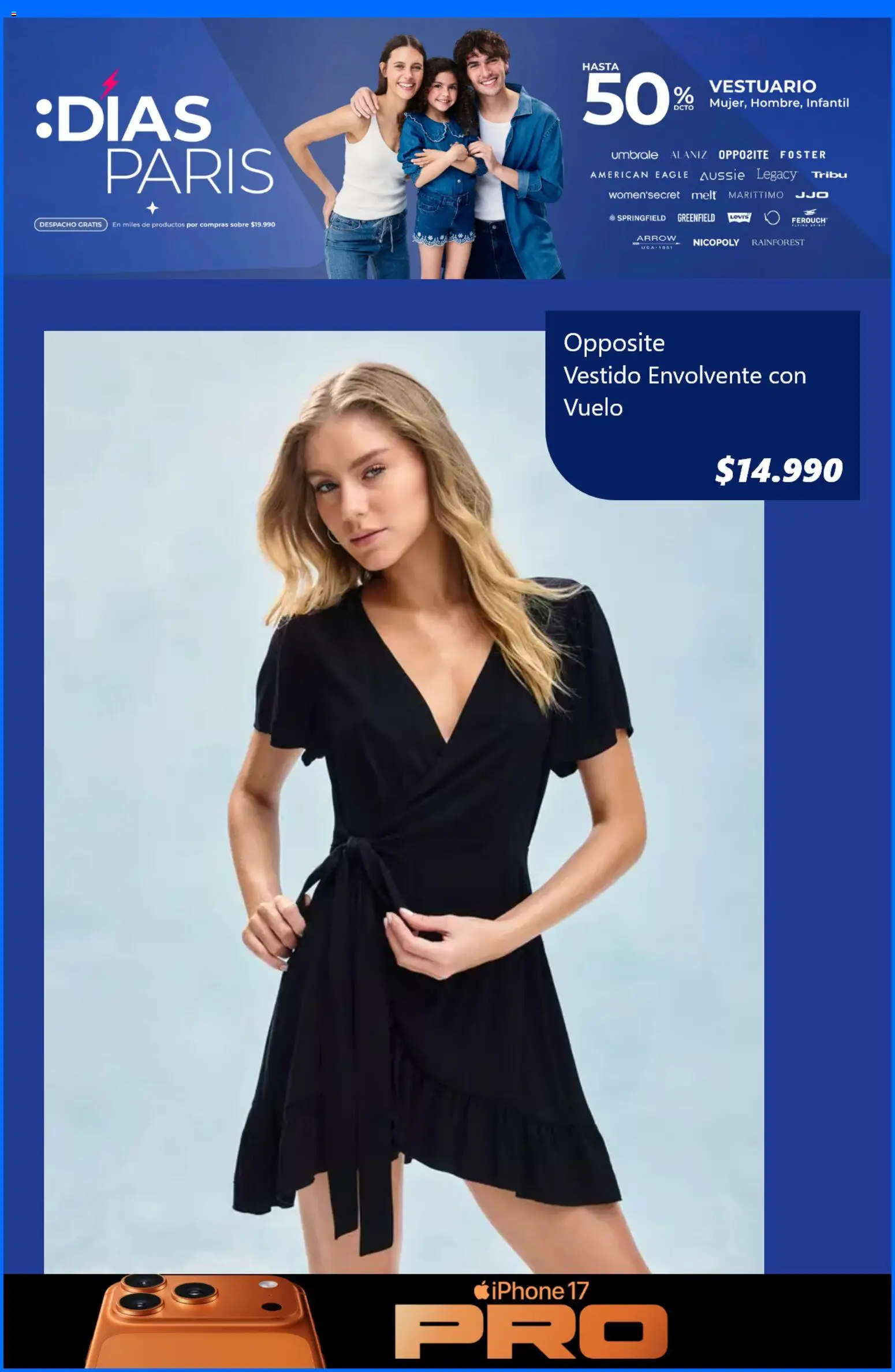 Paris ofertas  │ válido desde el 24.10.2025 | Página: 3 | Productos: Vestido, Sobre