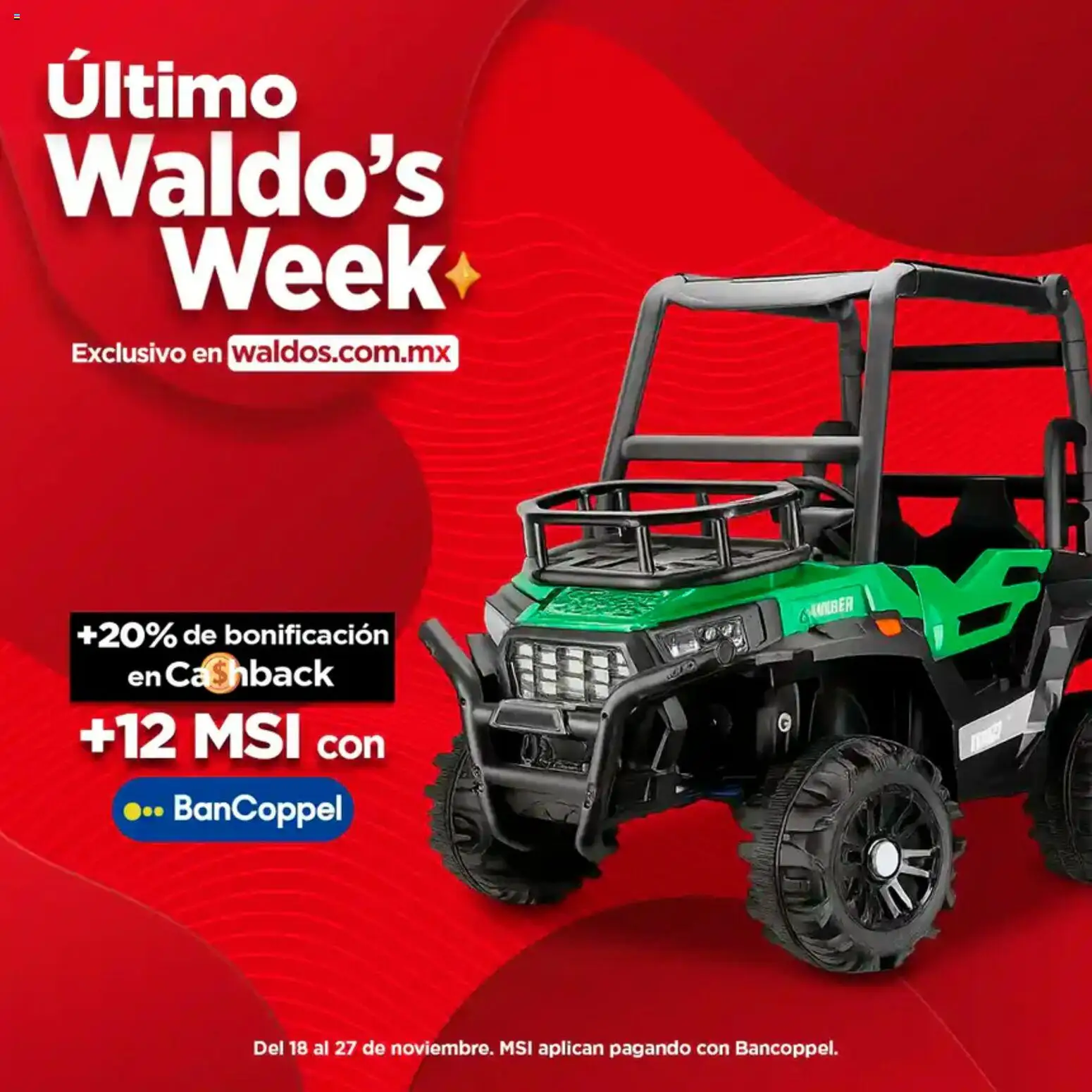 Nuevas ofertas de Waldo's válidas en toda la República Mexicana desde el 18.11.2025. ¡Encuentra las mejores ofertas en Waldo's Buen Fin ! | Página: 8