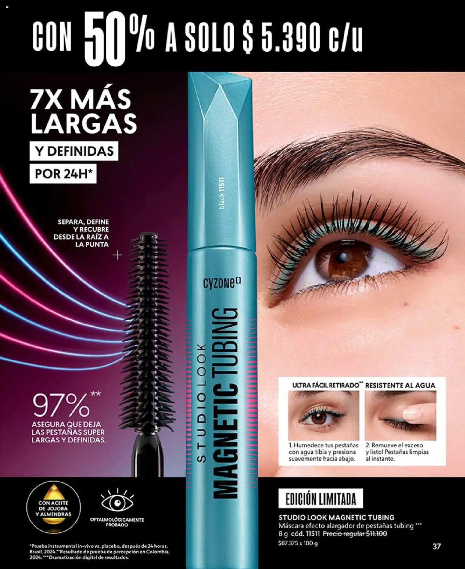 Catálogo CyZone Campaña 8 │ válido desde el 29.04.2026 | Página: 37 | Productos: Alargador, Agua, Almendras, Aceite