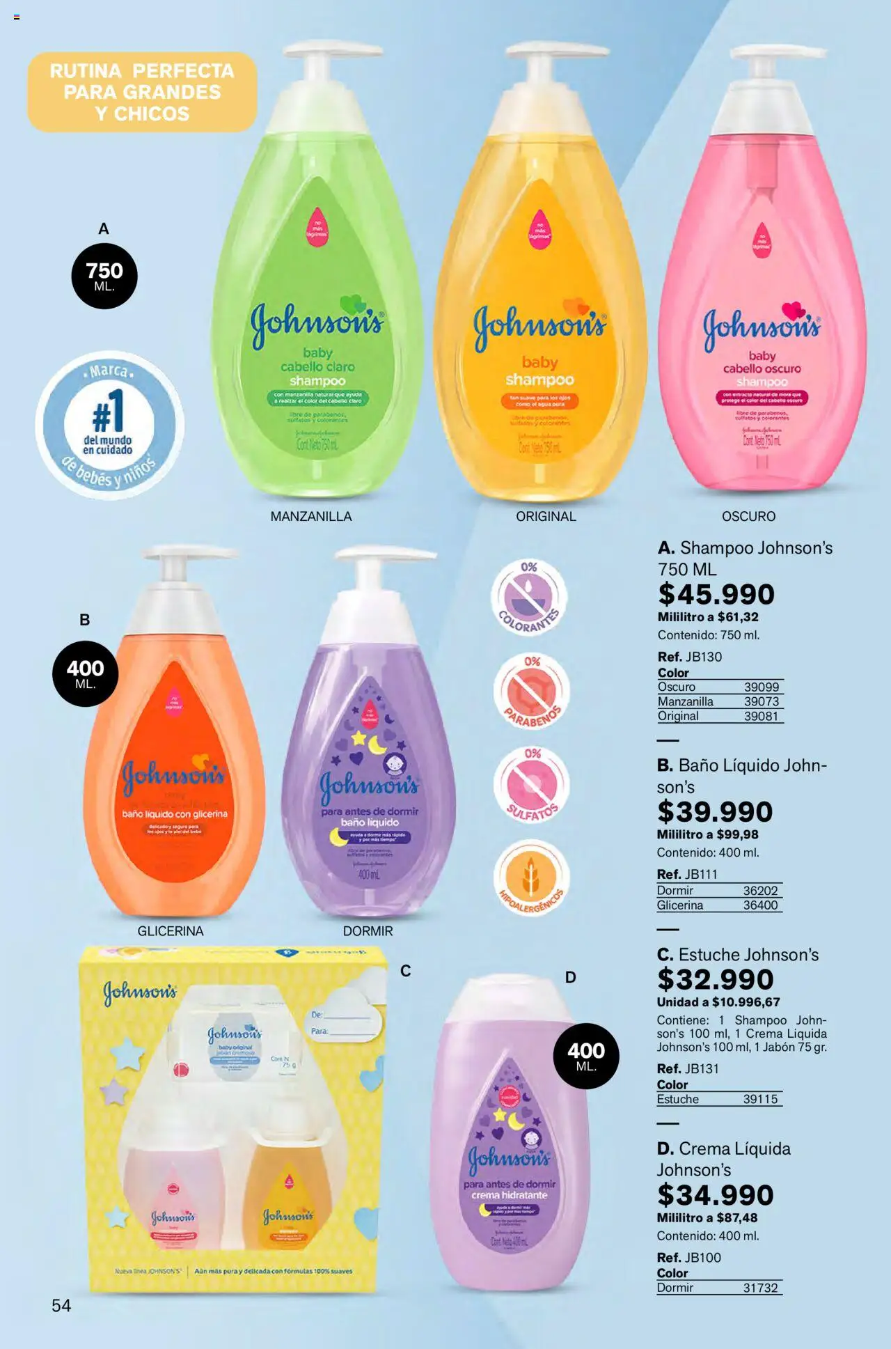 Leonisa revista - valida desde el 01.10.2025 | Página: 54 | Productos: Estuche, Crema, Baño, Mora