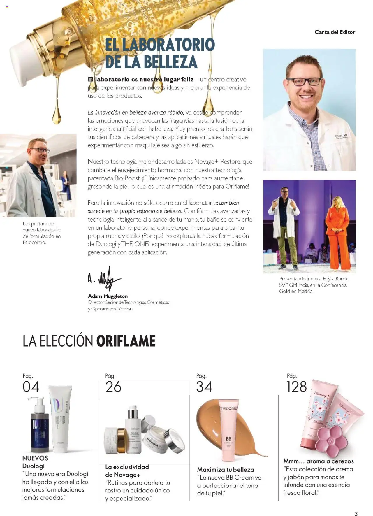 Nuevas ofertas de Oriflame válidas en toda la República Mexicana desde el 04.10.2025. ¡Encuentra las mejores ofertas en Oriflame - Campaña 14 2025! | Página: 3 | Productos: Cabecera, Té, Baño, Jabón