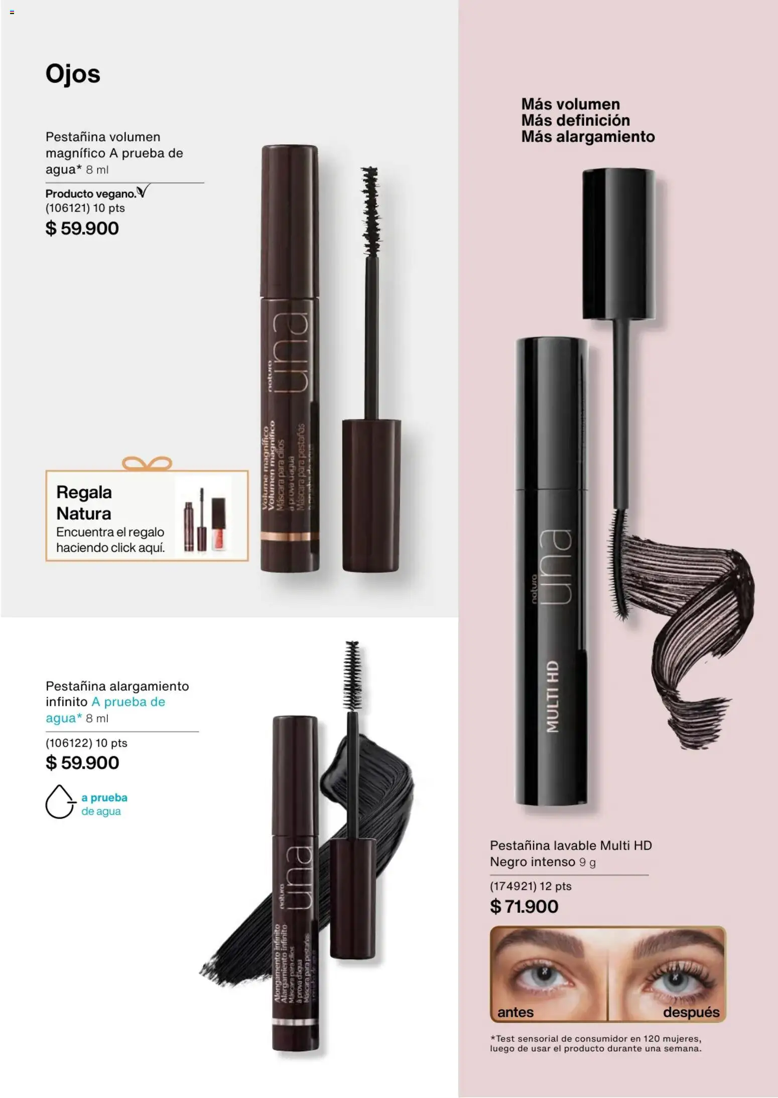 Natura revista - valida desde el 01.02.2026 | Página: 84 | Productos: Agua, Máscara