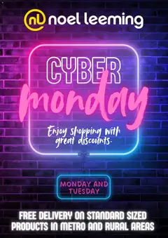 Noel Leeming - Cyber Monday preview  - valid from 01.12.2025