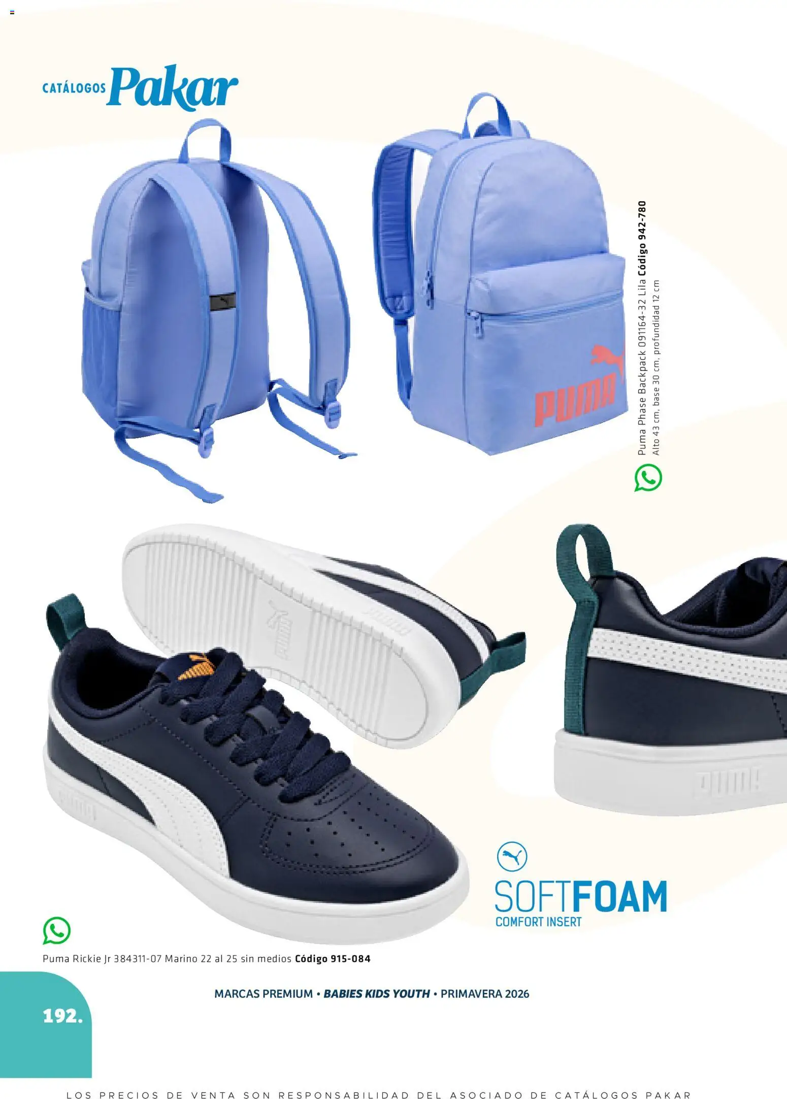 Nuevas ofertas de SC Pakar válidas en toda la República Mexicana desde el 27.02.2026. ¡Encuentra las mejores ofertas en SC Pakar catálogo Premium Kids! | Página: 192