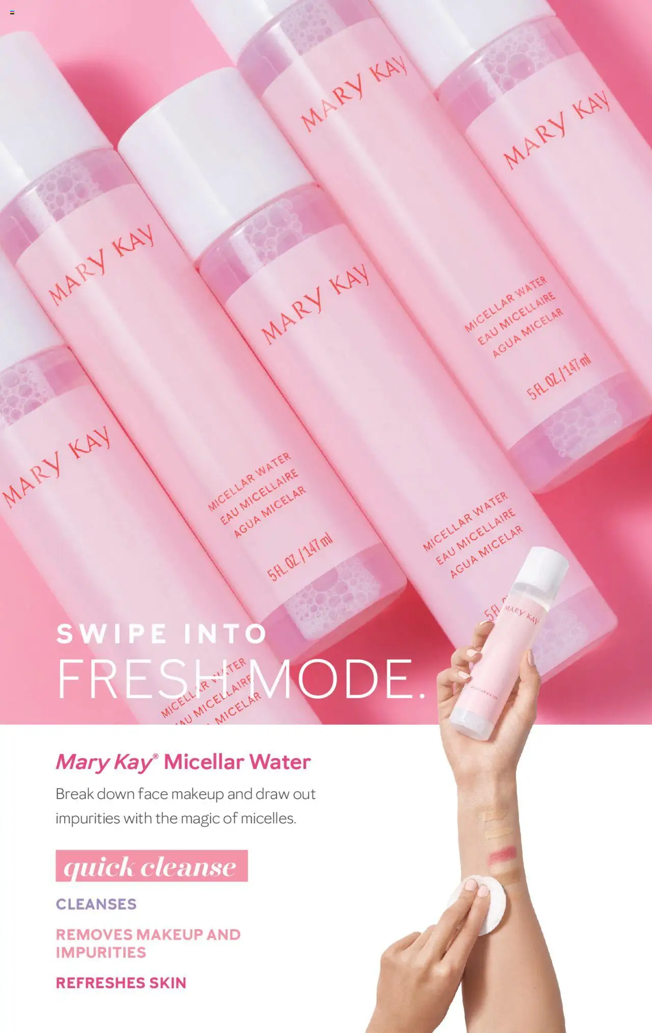 Mary Kay Skincare 101 - valid from 16.11.2024 | Page: 20 | Products: Micellar water, Water