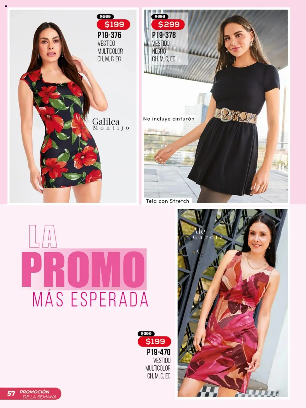 Nuevas ofertas de Cklass válidas en toda la República Mexicana desde el 14.08.2025. ¡Encuentra las mejores ofertas en Cklass - Catálogo Promo De La Semana! | Página: 58 | Productos: Cinturón, Vestido